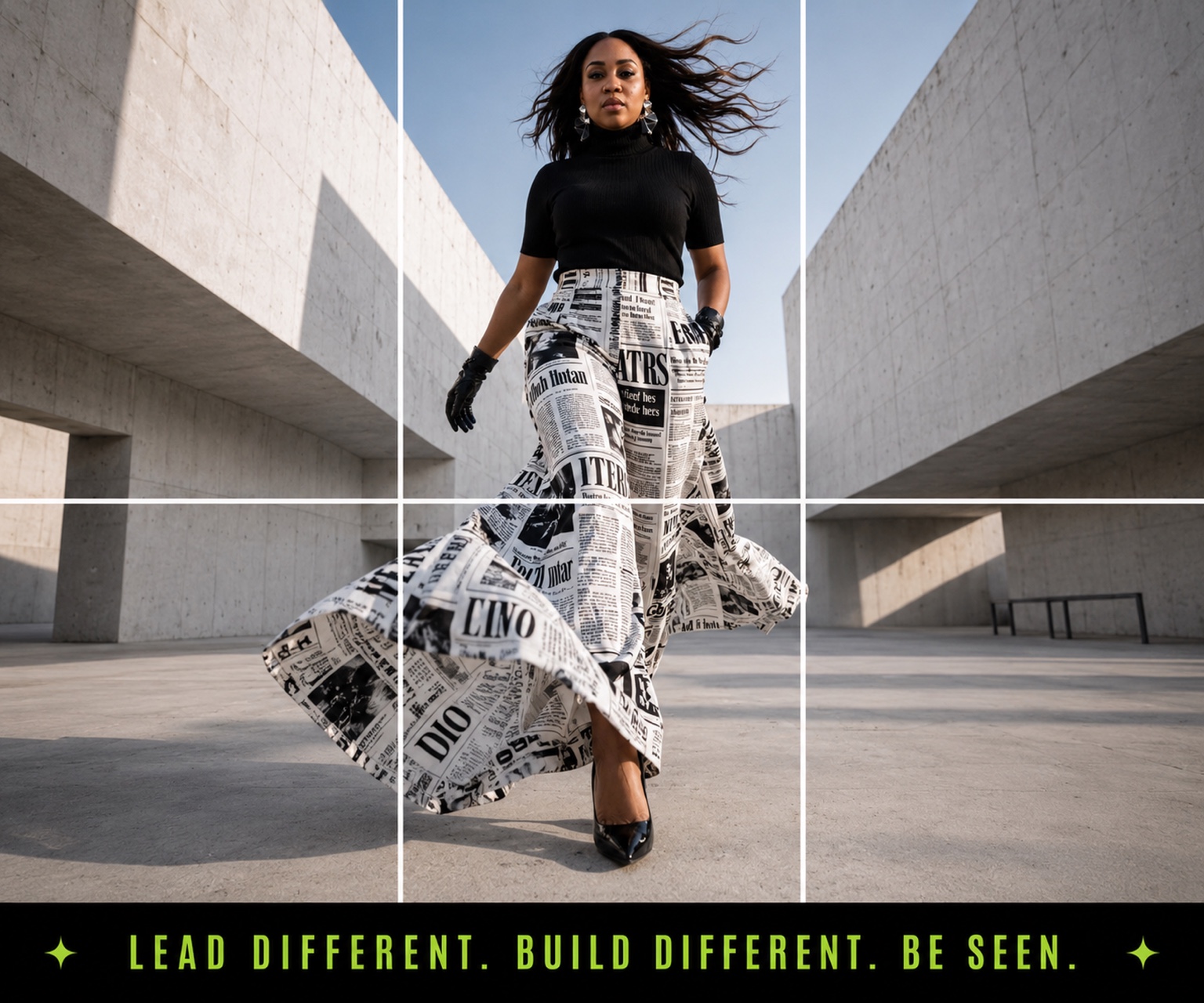 Coach Lisa and BE MOGUL personal brand campaign 2